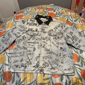 MNML Brown and Black Patterned Jacket